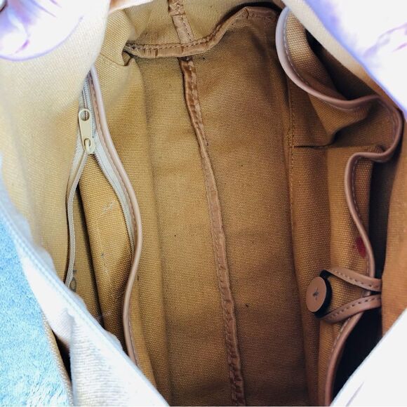 Vintage Francesco Biasia Embossed Leather Tote Bag - Picture 15 of 16